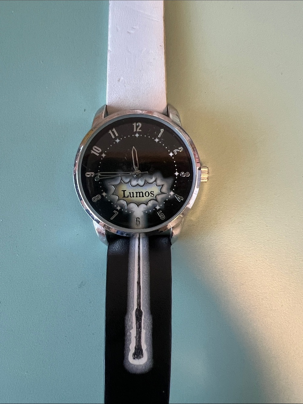 Harry Potter Lumos Black & White Analog Watch